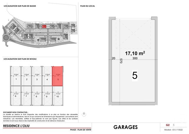 parking à vendre - 17.0 m2 - LUCCIANA - 202 - CORSE - Century 21 Paoli Immobilier